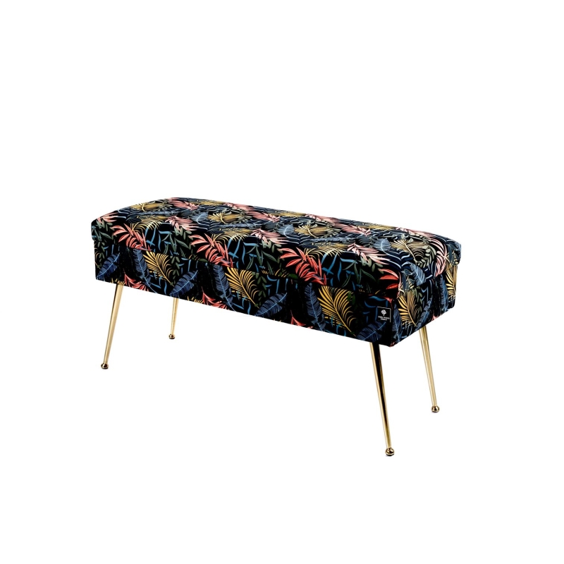 Kufer Pikowany Butelkowa Żółcień Cytrynowa Guzik Tapicerowany/Kryształ Q-1 Rozmiary od 50 cm do 200 cm